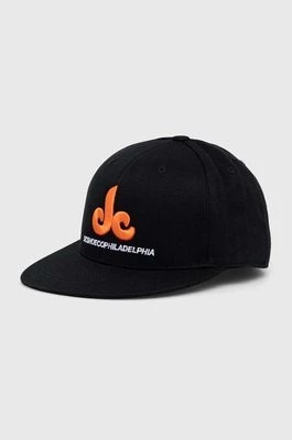 Zdjęcie produktu DC czapka z daszkiem bawełniana kolor czarny z aplikacją