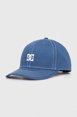 Zdjęcie produktu DC czapka z daszkiem bawełniana Star kolor niebieski z aplikacją ADYHA04197