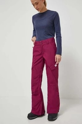 Zdjęcie produktu DC spodnie Nonchalant kolor bordowy