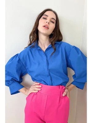 Zdjęcie produktu Defile Bluzka w kolorze niebieskim rozmiar: M