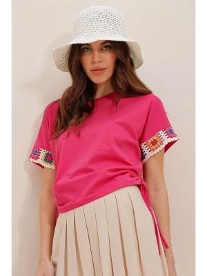 Zdjęcie produktu Defile Koszulka w kolorze różowym rozmiar: L