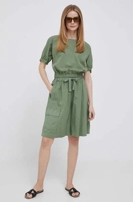 Zdjęcie produktu Deha bluzka damska kolor zielony gładka