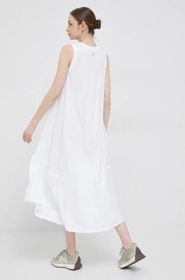 Zdjęcie produktu Deha sukienka kolor biały maxi prosta