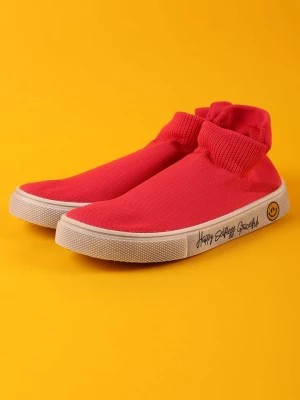 Zdjęcie produktu Denokids Sneakersy "Komik" w kolorze czerwonym rozmiar: 29