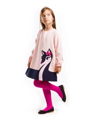 Zdjęcie produktu Denokids Sukienka "Gazelle" w kolorze jasnoróżowym rozmiar: 104