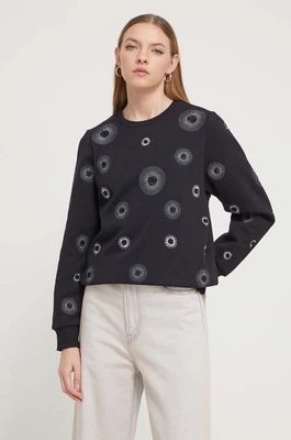Zdjęcie produktu Desigual bluza JOYTA damska kolor czarny z aplikacją 24SWSK07