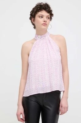Zdjęcie produktu Desigual bluzka SOFÍA damska kolor fioletowy wzorzysta 24SWBW18
