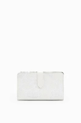 Zdjęcie produktu Desigual portfel damski kolor biały