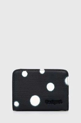 Zdjęcie produktu Desigual portfel NEW SPLATTER MAYA kolor czarny 24SAYP11