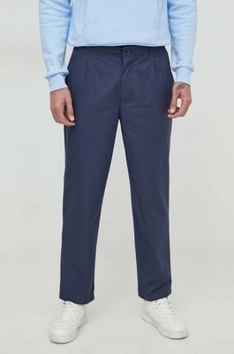 Zdjęcie produktu Desigual spodnie GILPBERTO męskie kolor granatowy proste 24SMPW02