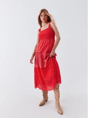 Zdjęcie produktu Desigual Sukienka codzienna Ely 23SWVW20 Czerwony Regular Fit