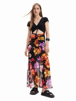 Zdjęcie produktu Desigual Sukienka codzienna MONSIEUR CHRISTIAN LACROIX Marsella 23SWVK36 Kolorowy Regular Fit