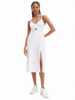 Zdjęcie produktu Desigual Sukienka letnia 23SWVK72 Biały Regular Fit