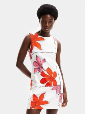 Zdjęcie produktu Desigual Sukienka letnia Houston 24SWVW01 Biały Regular Fit