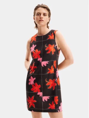 Zdjęcie produktu Desigual Sukienka letnia Houston 24SWVW01 Czarny Regular Fit