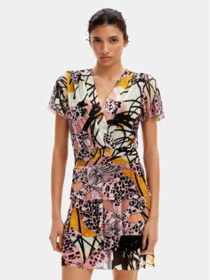 Zdjęcie produktu Desigual Sukienka letnia MONSIEUR CHRISTIAN LACROIX Cadiz 24SWVK52 Kolorowy Regular Fit