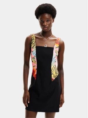 Zdjęcie produktu Desigual Sukienka letnia MONSIEUR CHRISTIAN LACROIX Marbella 24SWVW75 Czarny Slim Fit