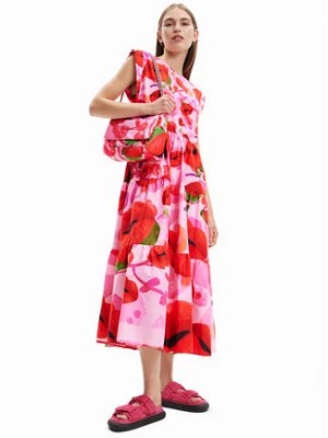 Zdjęcie produktu Desigual Sukienka letnia MONSIEUR CHRISTIAN LACROIX Tulip 23SWVW25 Różowy Regular Fit