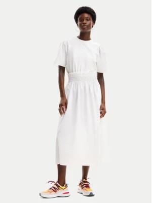 Zdjęcie produktu Desigual Sukienka letnia Omaha 24SWVW67 Biały Loose Fit
