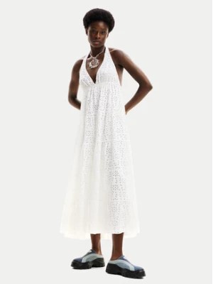 Zdjęcie produktu Desigual Sukienka letnia Toronto 24SWVK46 Biały Regular Fit