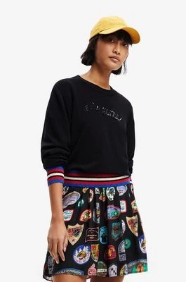 Zdjęcie produktu Desigual sweter damski kolor czarny lekki