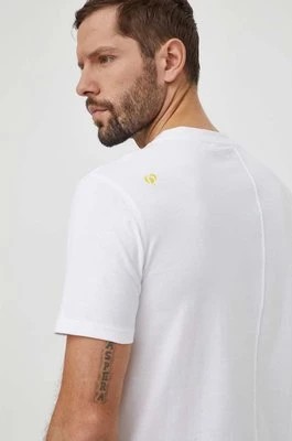 Zdjęcie produktu Desigual t-shirt bawełniany WILLOW męski kolor biały gładki 24SMTK13