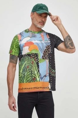 Zdjęcie produktu Desigual t-shirt bawełniany ROMAN męski wzorzysty 24SMTK21