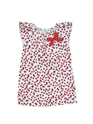 Zdjęcie produktu Deux ans de vacances Sukienka w kolorze biało-czerwonym rozmiar: 146/152