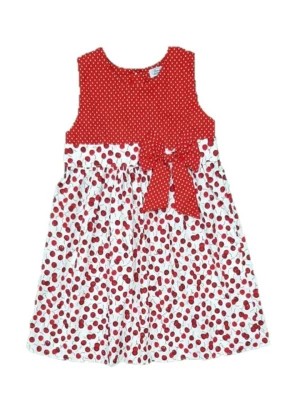 Zdjęcie produktu Deux ans de vacances Sukienka w kolorze czerwono-białym rozmiar: 110/116