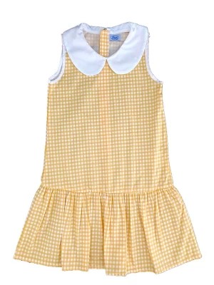 Zdjęcie produktu Deux ans de vacances Sukienka w kolorze żółto-białym rozmiar: 134/140