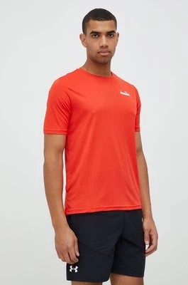 Zdjęcie produktu Diadora t-shirt treningowy kolor czerwony gładki
