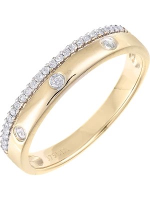 Zdjęcie produktu Diamant Exquis Złoty pierścionek z diamentami rozmiar: 56