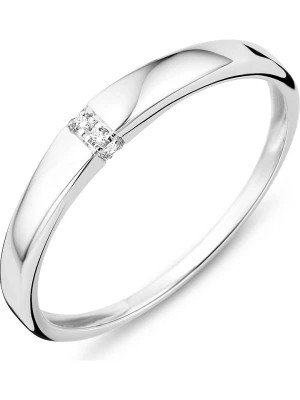 Zdjęcie produktu Revoni Złoty pierścionek z diamentami rozmiar: 53