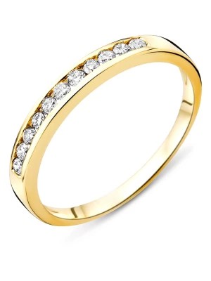 Zdjęcie produktu Revoni Złoty pierścionek z diamentami rozmiar: 62
