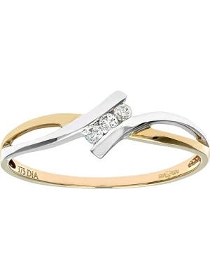 Zdjęcie produktu Diamant Exquis Złoty pierścionek z diamentami rozmiar: 49