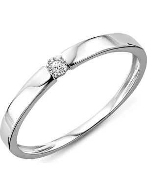 Zdjęcie produktu Revoni Złoty pierścionek z diamentem rozmiar: 54