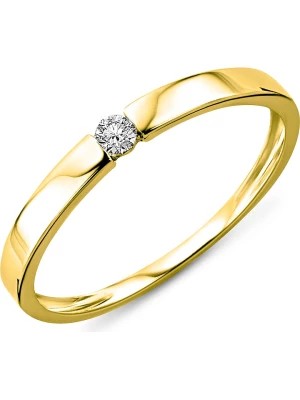 Zdjęcie produktu Revoni Złoty pierścionek z diamentem rozmiar: 50