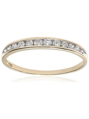Zdjęcie produktu Revoni Złoty pieścionek z diamentami rozmiar: 58