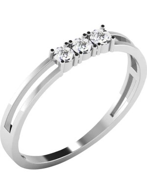 Zdjęcie produktu Vittoria Jewels Złoty pierścionek z diamentami rozmiar: 50
