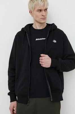 Zdjęcie produktu Dickies bluza SUMMERDALE ZIP THROUGH męska kolor czarny z kapturem gładka DK0A4YQA