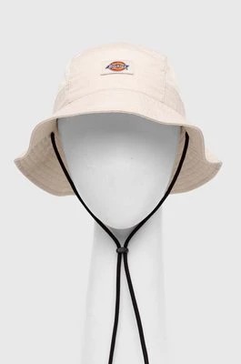 Zdjęcie produktu Dickies kapelusz bawełniany FISHERSVILLE BUCKET kolor beżowy bawełniany DK0A4YPF