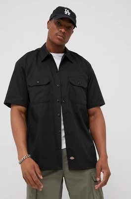 Zdjęcie produktu Dickies koszula męska kolor czarny regular z kołnierzykiem klasycznym