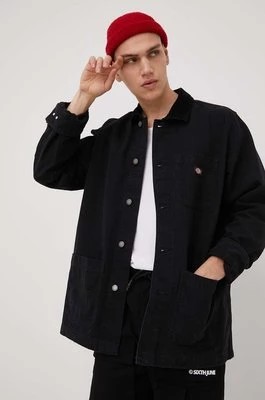 Zdjęcie produktu Dickies kurtka jeansowa męska kolor czarny przejściowa
