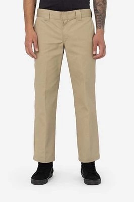 Zdjęcie produktu Dickies spodnie Work Pant Rec męskie kolor beżowy proste DK0A4XK9KHK-BRAZOWY