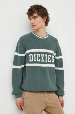 Zdjęcie produktu Dickies sweter bawełniany MELVERN kolor zielony DK0A4YMC