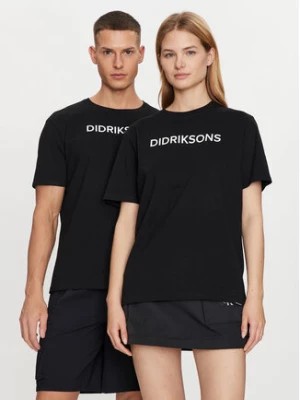 Zdjęcie produktu Didriksons T-Shirt Harald 505551 Czarny Regular Fit