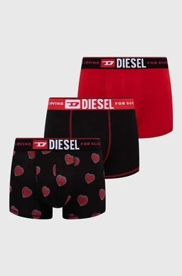 Zdjęcie produktu Diesel bokserki 3-pack męskie kolor czerwony