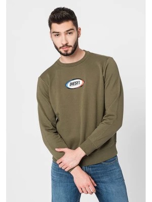 Zdjęcie produktu Diesel Clothes Bluza w kolorze khaki rozmiar: S
