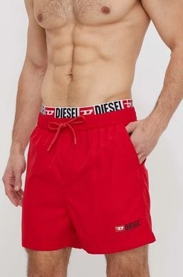 Zdjęcie produktu Diesel szorty kąpielowe kolor czerwony