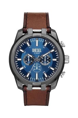 Zdjęcie produktu Diesel zegarek męski kolor brązowy